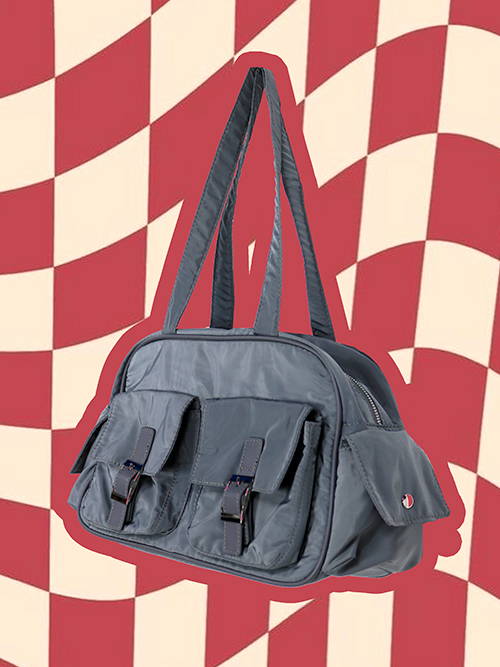 buzz daily pocket shoulder bag (4color)