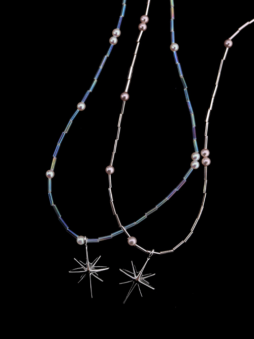 twinkle biz necklace (2color)