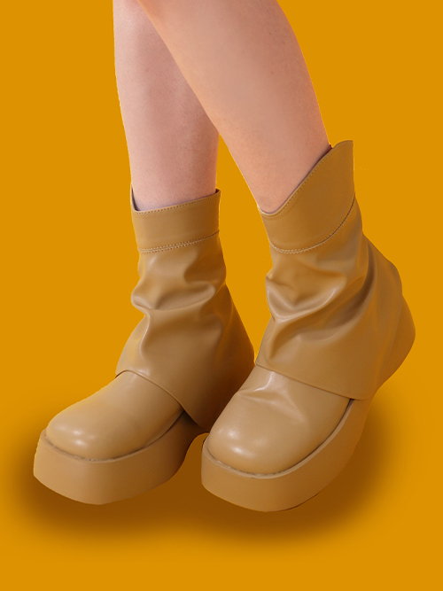 toto middle boots (6cm/2color)