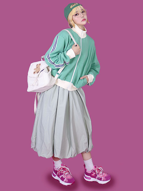 momo long skirt (2color)