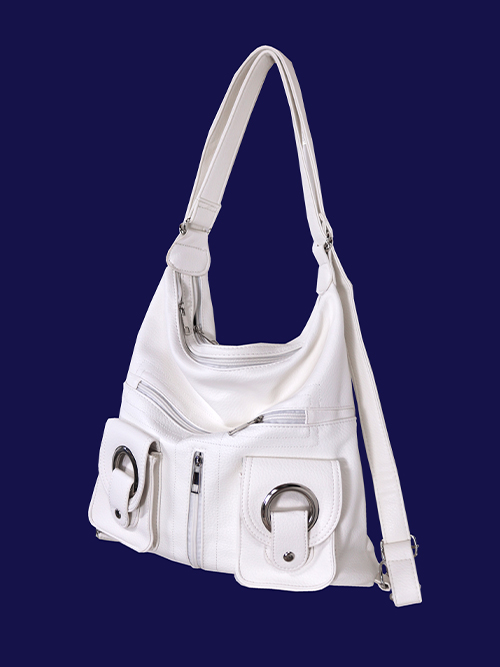 circle ring bag (backpack + cross bag / 2color)