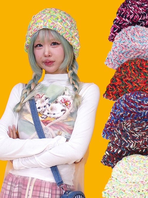 marshmallow mix knit beanie (6color)
