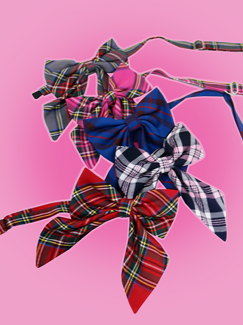 kawaii ribbon tie (5color)