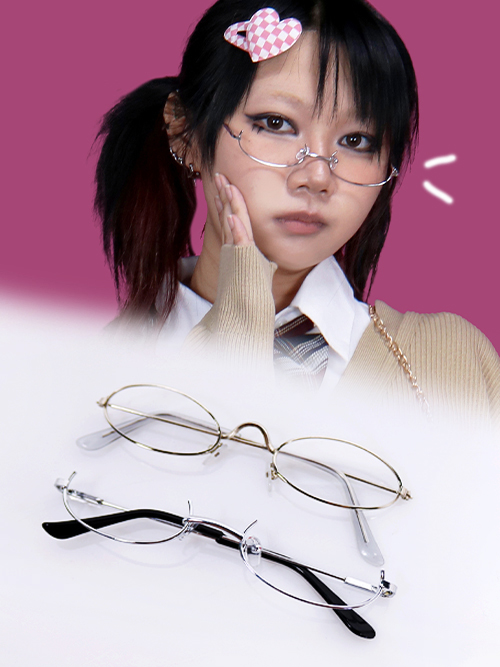 otaku glasses (2type)