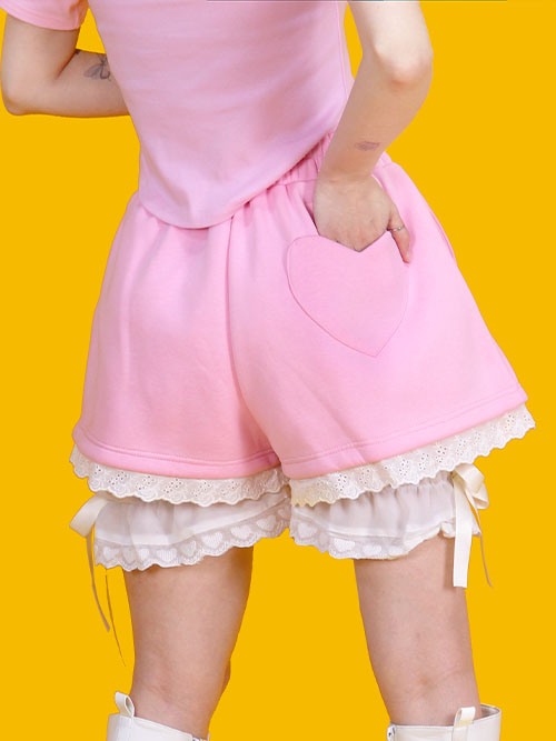 love pang! lace shorts (4color)