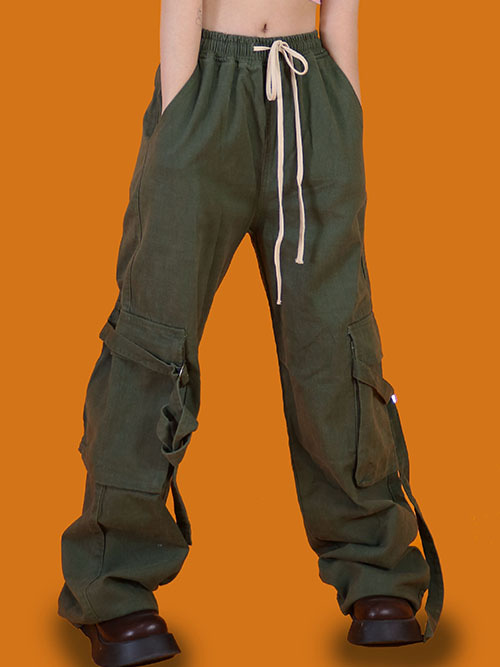 poki long line pants (2 color)