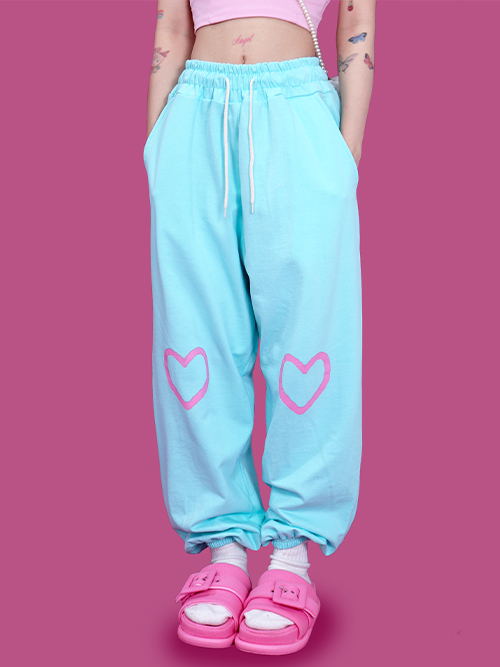 heart pang! jogger pants (4color)