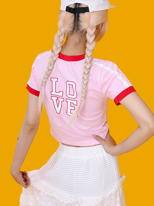 LOVE rugby T (2color)