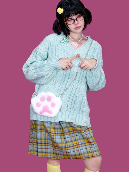 bubble loose knit (4color)
